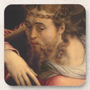 Dessous-de-verre Le Christ portant la croix, 1540-45 (huile sur le