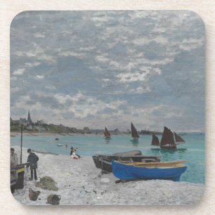 Dessous-de-verre Le ciel de Claude Monet opacifie l'océan de mer de