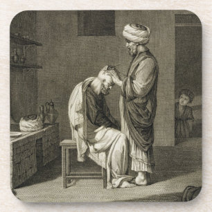 Dessous-de-verre Le coiffeur, des arts du volume II et des