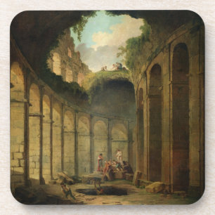 Dessous-de-verre Le Colosseum, Rome (huile sur la toile)
