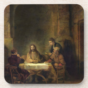 Dessous-de-verre Le dîner chez Emmaus, 1648 (huile sur le panneau)