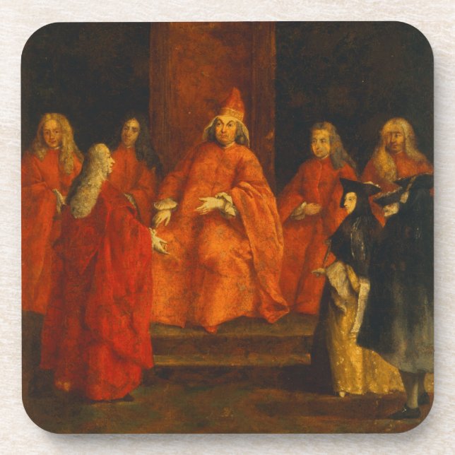 Dessous-de-verre Le doge Grimani sur son trône (Devant)