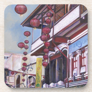 Dessous-de-verre Le dragon levant de mon père, Singapour