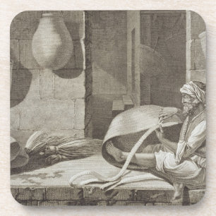 Dessous-de-verre Le fabricant de panier, des arts et des commerces