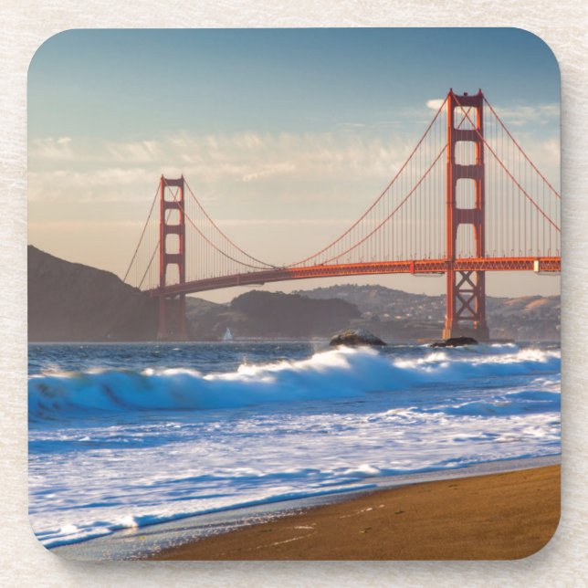 Dessous-de-verre Le Golden Gate Bridge depuis Baker Beach (Devant)