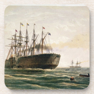 Dessous-de-verre Le grand en cours oriental, le 23 juillet 1865, de