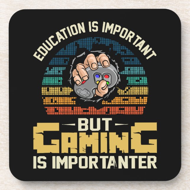 Dessous-de-verre le jeu est plus important (Devant)