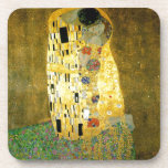 Dessous-de-verre Le Kiss ~ Gustav Klimt<br><div class="desc">Voici le baiser peint par Gustav Klimt en 1907. C'est le tableau Art Nouveau le plus célèbre de l'histoire</div>