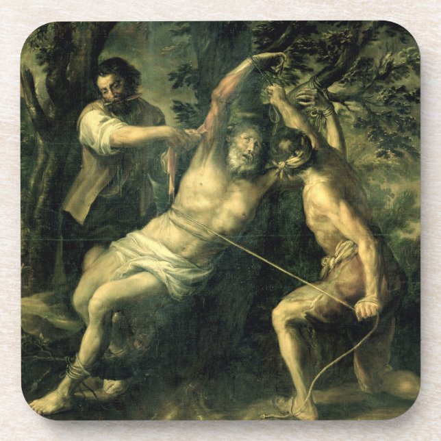 Dessous-de-verre Le martyre de St Bartholomew 2 (Devant)