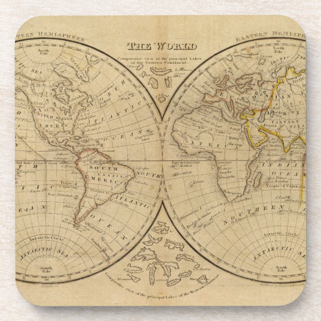 Dessous-de-verre Le Monde 3 (Devant)