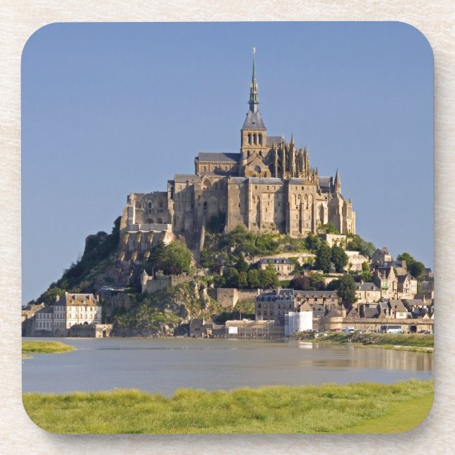 Dessous-de-verre Le Mont Saint Michel dans la région du (Devant)