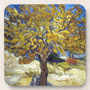 Dessous-de-verre Le Mulberry Tree, Vincent van Gogh. Vintage