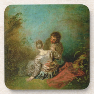 Dessous-de-verre Le Pas de Faux, c.1717 (huile sur la toile)