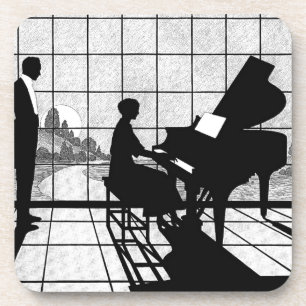 Dessous-de-verre Le Pianiste
