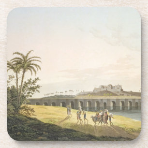 Dessous-de-verre Le pont arménien, près du bâti de St Thomas, Ma