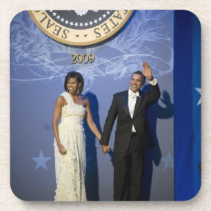 Dessous-de-verre Le président Barack & Michele Obama