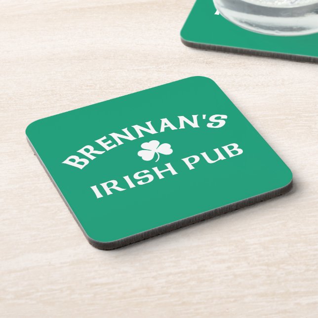 Dessous-de-verre Le pub irlandais de Brennan (Côté gauche)