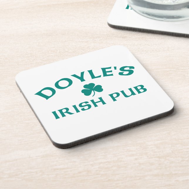 Dessous-de-verre Le pub irlandais de Doyle (Côté gauche)