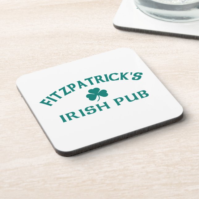 Dessous-de-verre Le pub irlandais de Fitzpatrick  (Côté gauche)