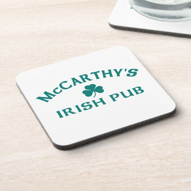 Dessous-de-verre Le pub irlandais de McCarthy  (Côté gauche)