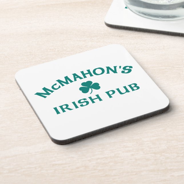 Dessous-de-verre Le pub irlandais de McMahon   (Côté gauche)