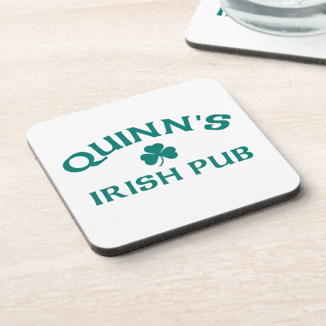 Dessous-de-verre Le pub irlandais de Quinn  (Côté gauche)