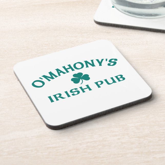 Dessous-de-verre Le Pub Irlandais O'Mahony  (Côté gauche)