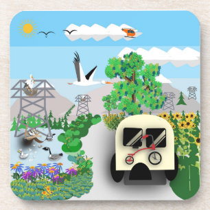 Dessous-de-verre Le Road Tour