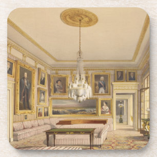 Dessous-de-verre Le salon rayé, Chambre d'Apsley, 1853 (prin