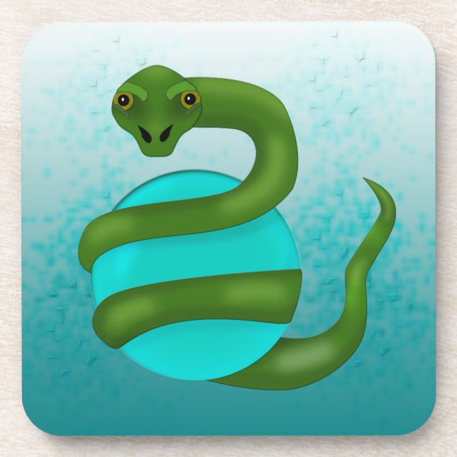 Dessous-de-verre Le serpent (Devant)