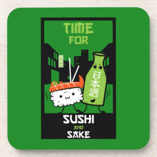 Dessous-de-verre Le Sushi Et Le Sake