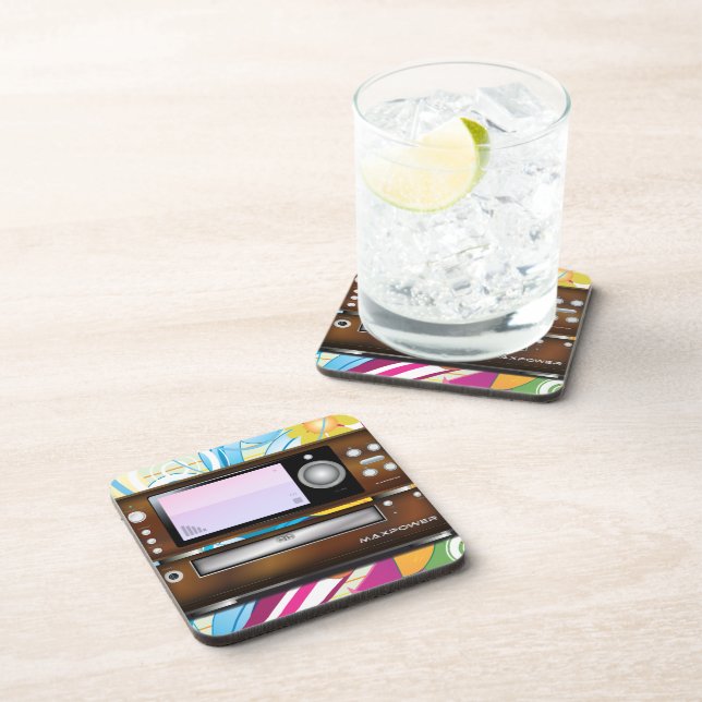 Dessous-de-verre Lecteur CD (Côté Droit)