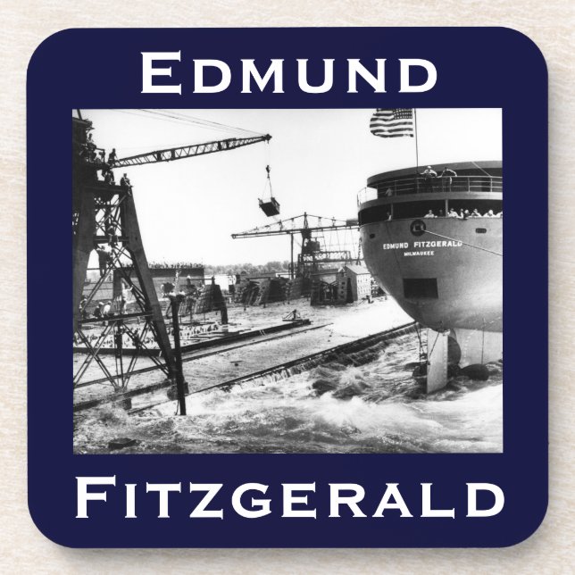 Dessous-de-verre L'Edmund Fitzgerald (Devant)