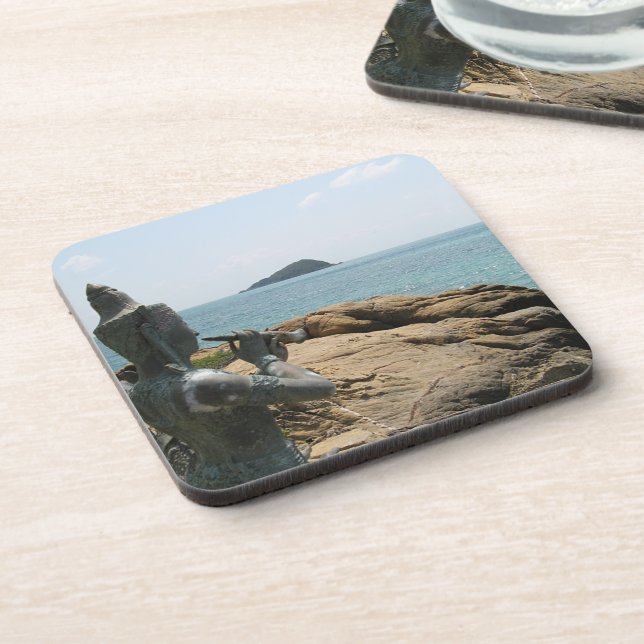 Dessous-de-verre Légende de Sudsakorn ... Sattahip, Thaïlande (Côté gauche)