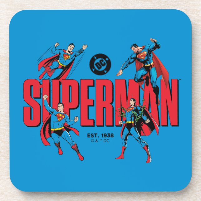 Dessous-de-verre Légendes de Superman pour toujours Graphique (Devant)