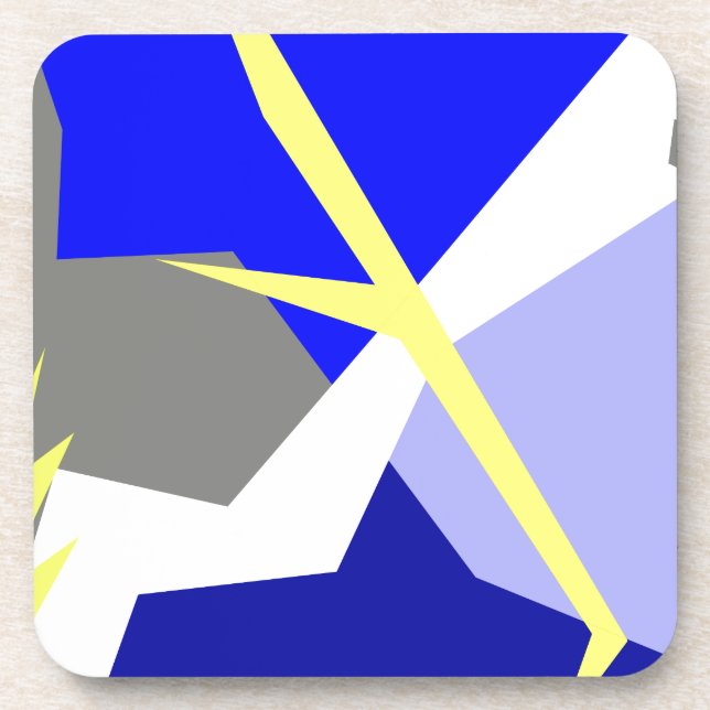 Dessous-de-verre L'énergie artistique Abstraite (Devant)