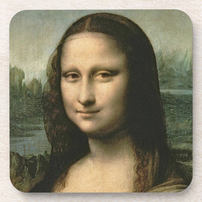 Dessous-de-verre Leonardo da Vinci | Mona Lisa, c.1503-6 (Devant)