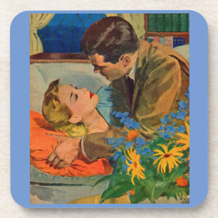 Dessous-de-verre Les amoureux en amour