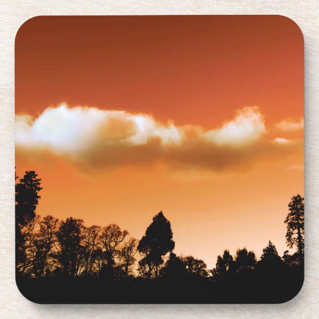 Dessous-de-verre Les arbres du soleil (Devant)