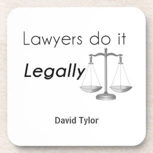 Dessous-de-verre Les avocats le font !