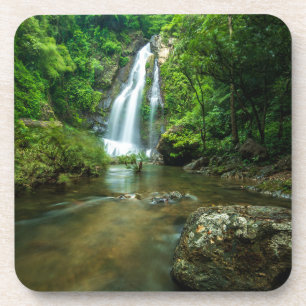 Dessous-de-verre Les cascades Cascade de Tamnung, Phuket Thaïland