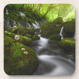 Dessous-de-verre Les cascades   Cascades de Satoyama Kisakata