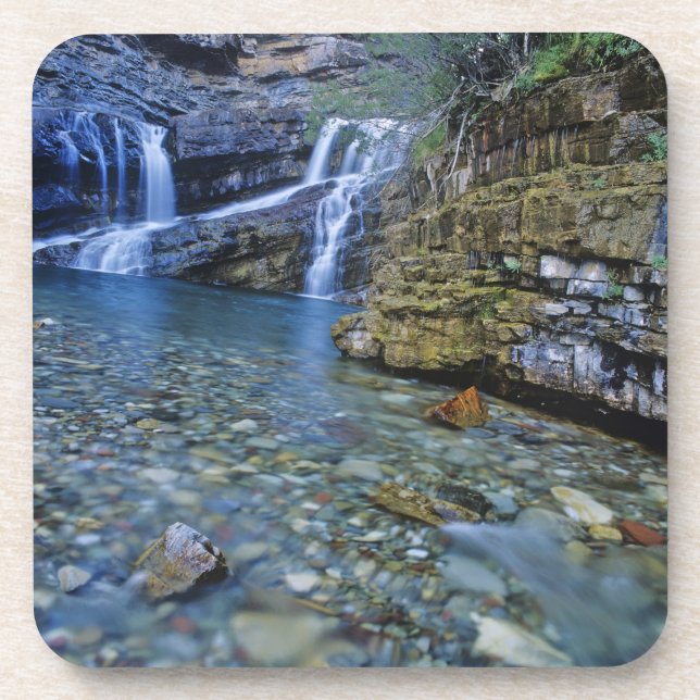 Dessous-de-verre Les chutes Cameron dans le parc national Waterton  (Devant)