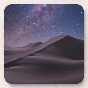 Dessous-de-verre Les déserts   Lait Way Starry Sky Sand Dune Dubai