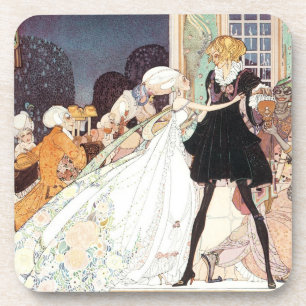 Dessous-de-verre Les douze princesses dansantes vintage par Kay Nie