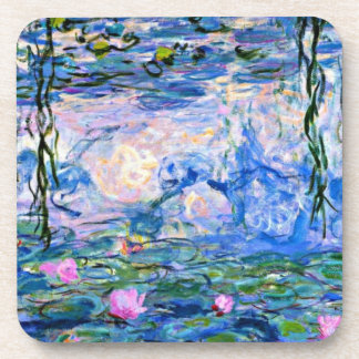 Dessous-de-verre Les fameuses nénuphars de Monet (roses)