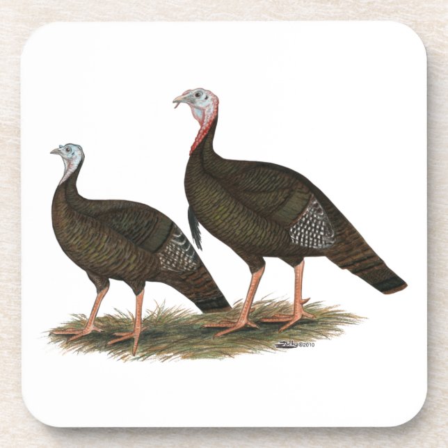 Dessous-de-verre Les Jeunes Filles de Turkeys (Devant)