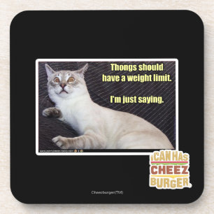 Dessous-de-verre Les lanières devraient avoir une limite de poids
