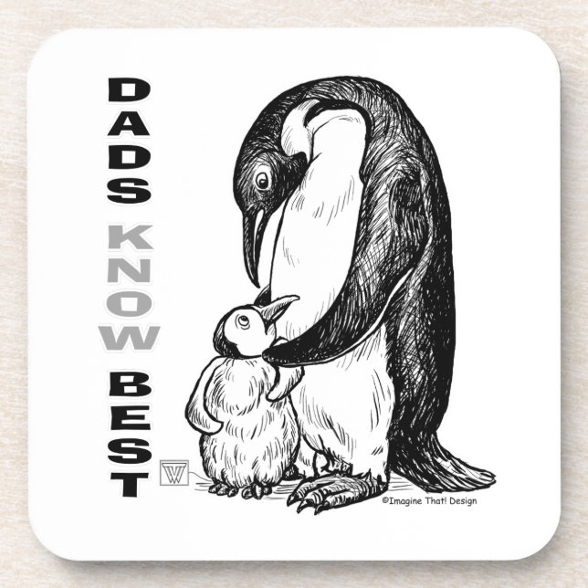 Dessous-de-verre Les papas connaissent mieux (Devant)