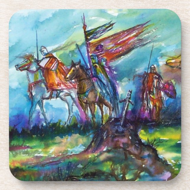 DESSOUS-DE-VERRE LES RIDERS DANS LA TEMPÊTE (Devant)